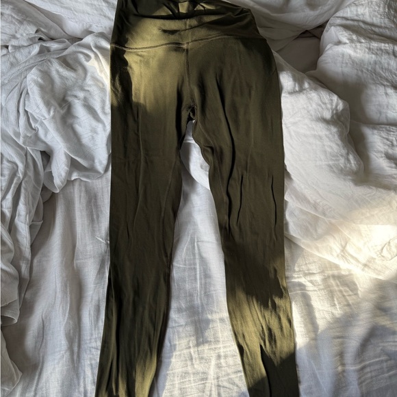 lululemon athletica Pants - Lululemon Align Olive Green High-Waisted Leggings